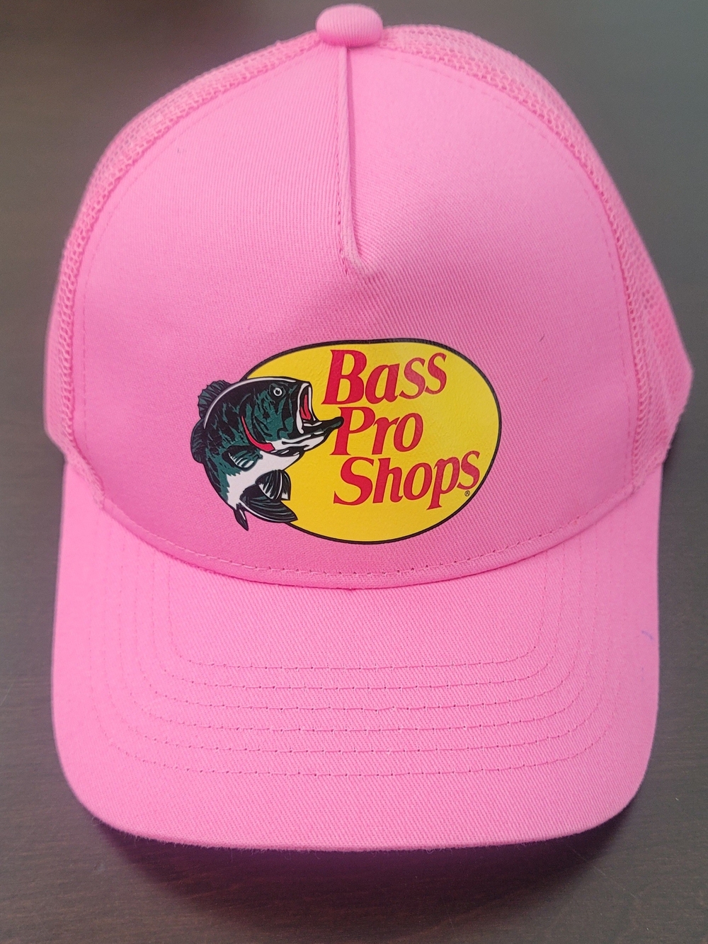 Bass Pro Shops Pink Logo Trucker Hat